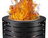 Smokeless Fire Pit, 23 Inch Fire Pit For Outside With Removable Ash Pan,... - $368.99