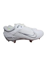 Nike Hyperdiamond 4 Elite CZ5917-100 Womens White Grey Size 9.5 Softball... - $49.49