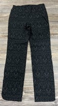 Soft Surroundings Pull On Black/Grey Knit legging Pants  Size XS Style #2CQ43 - £21.90 GBP