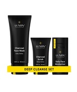 Lumin Smooth Operator Detox Men&#39;s skincare kit Includes Charcoal Face Wash  - $62.99