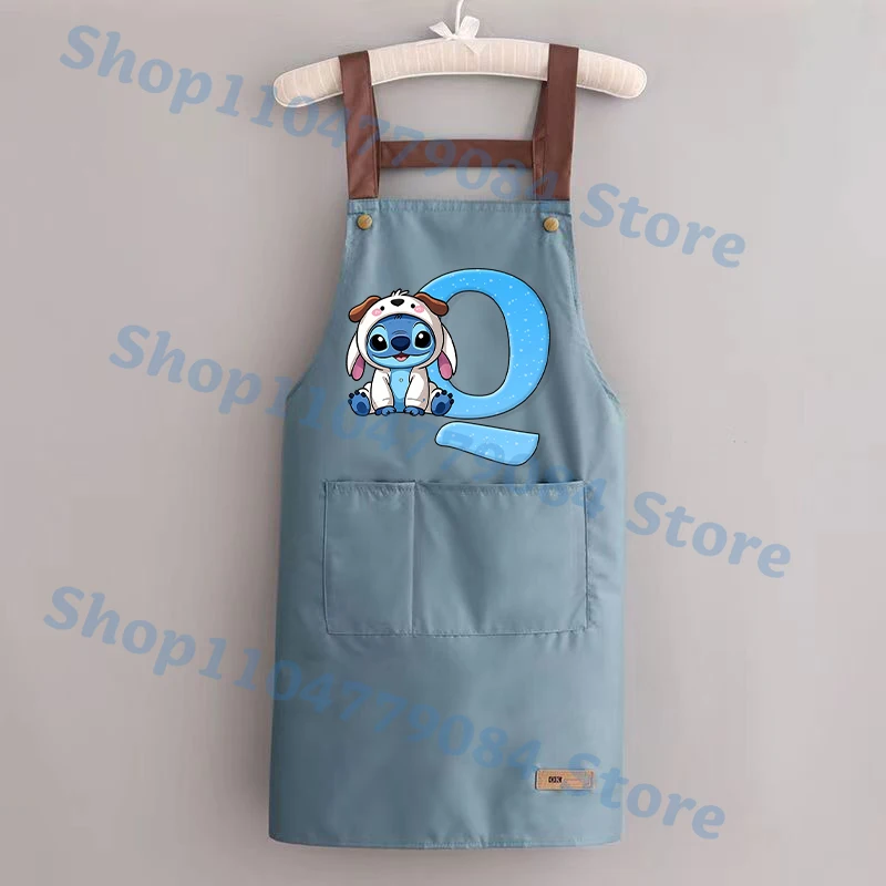 Disney Stitch Kitchen Waterproof Oil Resistant Apron Men Women Fashion -... - $116.65 MXN