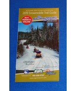 BRAND NEW ONTARIO ALGOMA SNO-PLAN AFFILIATION 2019 SNOWMOBILE TRAIL GUID... - £3.18 GBP