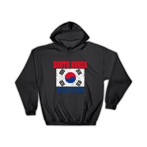South Korea : Gift Hoodie Distressed Flag Soccer Football Team Korean Country - £28.94 GBP