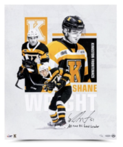 Shane Wright Autographed &quot;All-Time RC Goal Leader&quot; 16&quot; x 24&quot; Photo UDA L... - $660.25