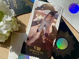 The whirling ways of stars that pass/Full metal alchemist tarot - Strength - $16.45