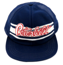 Vintage Peterbilt Mesh Snapback Trucker Hat - Made in USA - $370.25 MXN