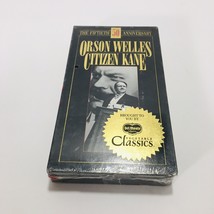 NEW SEALED ~ Citizen Kane VHS 50th Anniversary Edition ~ Orson Welles Wa... - £26.11 GBP