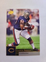 2009 Upper Deck #39 Lance Briggs Chicago Bears Football Card - £1.16 GBP