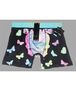Fresh Supply Savage Ombre Skulls Butterflies Black Boxers Men&#39;s L (36-38) - $17.99