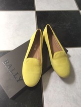 NIB 100% AUTH Bally Citron 14 Kid Suede Loafers Shoes  - $158.00