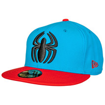Spider-Man Scarlet Spider New Era 59Fifty Fitted Hat Blue - £43.24 GBP