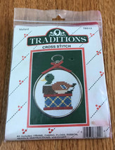 Traditions Cross Stitch Mallard Duck Christmas Ornament Kit w/ Frame T8512 #1W - $3.95