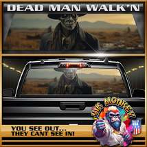 Dead Man Walk&#39;n - Truck Back Window Graphics - Customizable - £46.37 GBP+