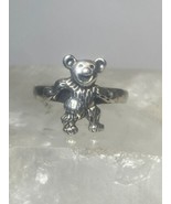 Bear ring size_7.75  Marching Dancing band sterling silver women - £105.09 GBP