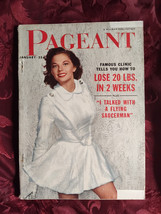 PAGEANT January 1954 Jan 54 JOAN CANGI LILI CLARK ROGER REED PAT CROWLEY   - $12.60