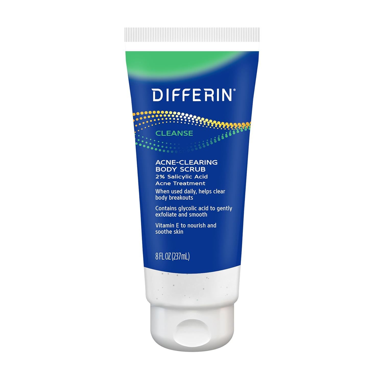 Differin Body Scrub with Salicylic Acid Acne Clearing Improves Tone and Texture  - $18.99