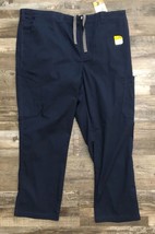 Carhartt Mens 3XL Blue Ripstop Flex Scrub Bottoms Pants New with Tags - $23.98