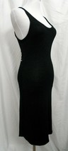 Aritzia Wilfred Free Tank Dress Black Sleeveless Knit Open Back Bodycon LBD - £29.39 GBP