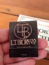 Vtg 1975 Lorillards LT Brown 120s Cigarettes Matchbook Lot Matches 1000 ... - £23.94 GBP