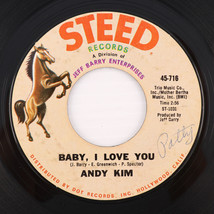 Andy Kim – Baby, I Love You  / Gee Girl - 1969- 45 rpm 7&quot; Single 45-716 - £6.07 GBP