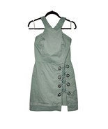 Greylin Womens Size Small Halter Top Sleeveless Mikal Dress Army Green G... - $19.75
