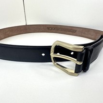 Men’s Tumi Belt Size 34 / 85 Black Leather 15367 - $20.93