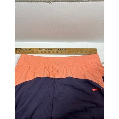 Nike Sportswear Icon Clash Womens Jogger Pants Black Medium Purple Peach Size XL Item image 6