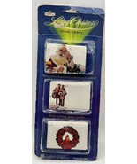 Papercraft  Living Christmas Vintage Deluxe Gift Folders Tags 15 Santa E... - $20.56