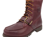 Polo Ralph Lauren Men Combat Boots Ranger  Oxblood Leather BO-CSL Size U... - £124.56 GBP