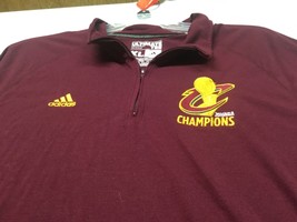 Adidas Cleveland Cavaliers Champions 2016 Ultimate 1/4 Zip Long Sleeves ... - £12.38 GBP