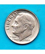 1966 Roosevelt Silver Dime Moderate Wear - $7.00