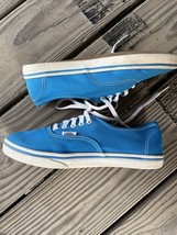 Vans &quot;Off The Wall&quot; Skate Shoes Ocean Blue Low Top Size: Mens 5.5 Womens 7 - £10.34 GBP