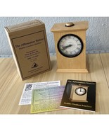 Now And Zen Wood Alarm Clock The Affirmation Station Vintage 1998 Tested - $1,336.05 MXN