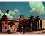 Lee Contea Tribunale Casa Fort Myers Florid Fl Unp Cromo Cartolina Z3 - £3.53 GBP