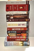 Mixed Lot of 12 CD Audiobooks James Patterson Susan Wiggs Billy Graham - $266.59 MXN
