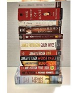 Mixed Lot of 12 CD Audiobooks James Patterson Susan Wiggs Billy Graham - $266.59 MXN
