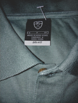 Nike DRI-FIT Men&#39;s Ss Green Knit COTTON/POLY Polo SHIRT-S-NWOT-COMFY/COOL - £16.22 GBP