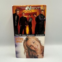 Nsync &amp; Britney Spears - Your 1 Video Requests 2000 VHS Music - $9.55