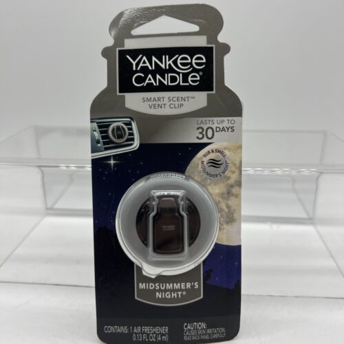 Yankee Candle Midsummers Night  Smart Vent Clip Car Air Freshener COMBIN... - $5.99