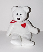 Ty Beanie Baby Valentino Plush 9in Teddy Bear Stuffed Animal Retired Tag... - £7.82 GBP