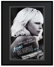Atomic Blonde Framed 16x20 Poster Display Charlize Theron - $79.19