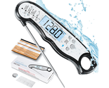 Digital Meat Thermometer, Waterproof Instant Read Food Thermometer for C... - £20.13 GBP