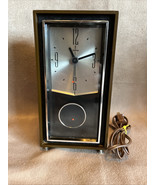 VTG Sunbeam Electric Table Clock, Model 428A Series Cat #80-100 Works USA - £17.55 GBP