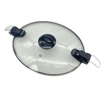 Crock Pot SCCPVL610 SCCPVL600 SC53 12.5" x 9.5" OVAL GLASS LID TOP W/ LO... - $41.99