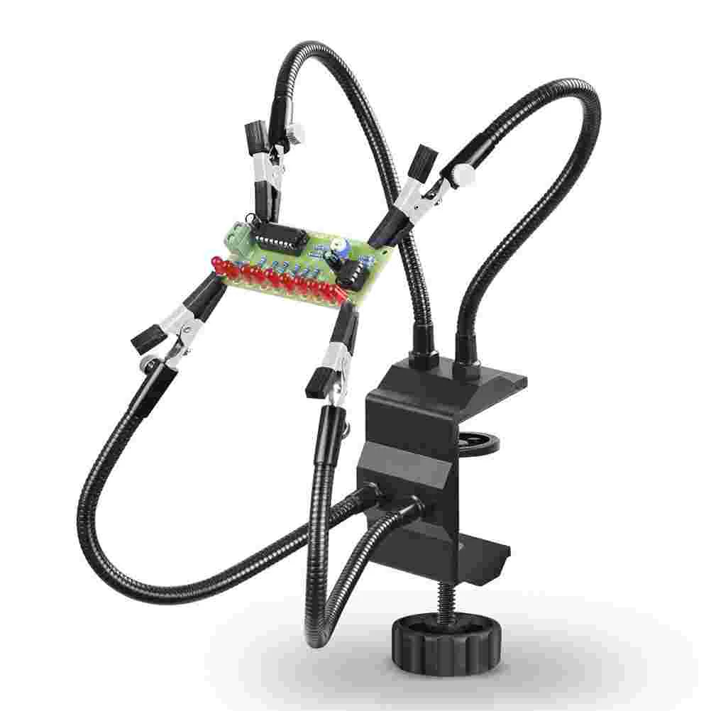 Four-claw Multi-function Welding Station Aluminum Alloy Soldering Station Aircra - £50.53 GBP