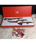 3 Pcs Zwilling Collection 39432-000 Cheese Knife Set, Stainless Steel Bl... - $84.15