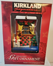 Kirkland Signature Collectible Gift Ornament Teddy Sleeping Bed Quilt Night NIB - $6.79