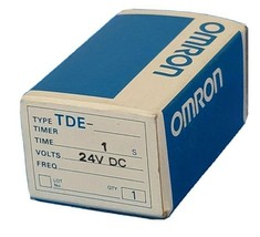 NIB OMRON TDE TIMER 1S 24VDC, TDE-24VDC-1S - $32.95
