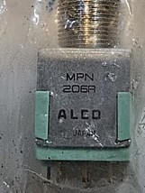 Alco MPN 206A (6A 125V) (3A 250V) Push Switch - $99.78 MXN