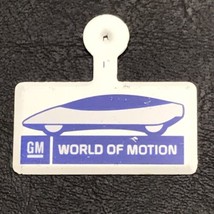 EPCOT GM WORLD OF MOTION 1983  Pin Button Walt Disney World TEST TRACK S... - $9.89